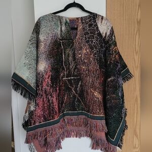 💚10 for $10💚 Bundle and save Colorful Blanket Poncho